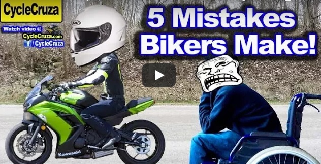 5 Mistakes Motorcyclists Make With Gear | Visordown